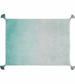 Lorena Canals Ombre Rug - Emerald (4' X 5' 3")