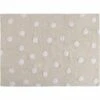 Lorena Canals Polka Dots Rug - Beige (4' X 5' 3")