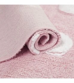 Lorena Canals Polka Dots Rug - Pink (4' X 5' 3") -Britax || Little Unicorn || Graco Shop lorena canals polka dots rug pink 4 x 5 3 205