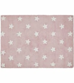 Lorena Canals Stars Rug - Pink (4' X 5' 3")