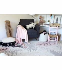 Lorena Canals Tropical Rug - Pink (4' 7'' X 6' 7'') -Britax || Little Unicorn || Graco Shop lorena canals tropical rug pink 4 7 x 6 7 157