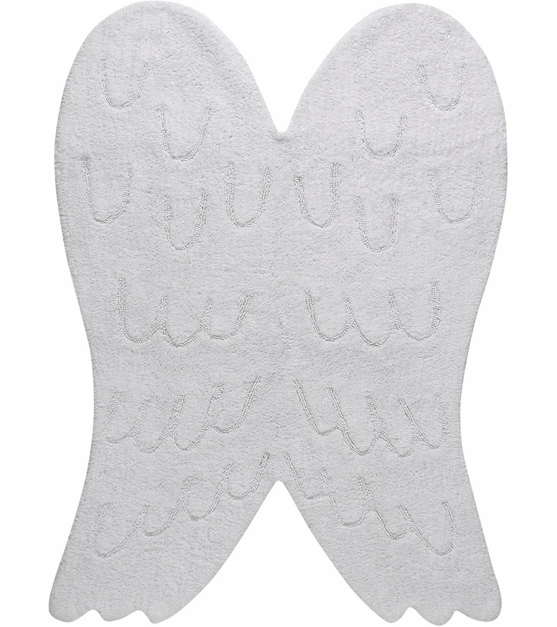 Lorena Canals Wings Silhouette Rug (4' X 5' 3") 1 Lorena Canals Wings Silhouette Rug (4' X 5' 3")