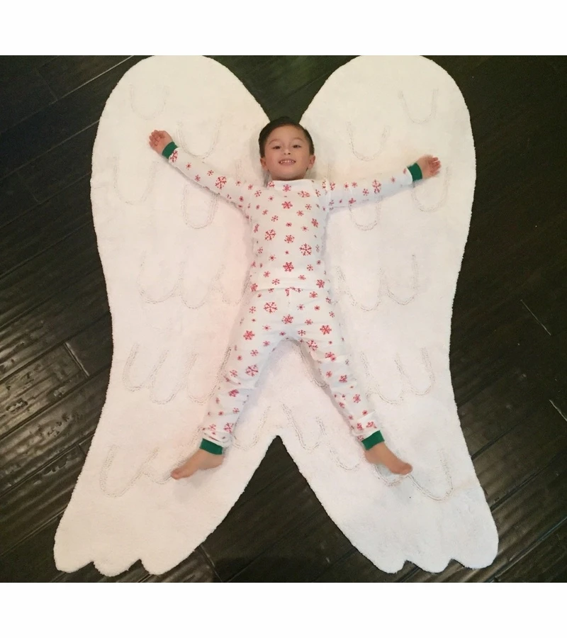 Lorena Canals Wings Silhouette Rug (4' X 5' 3") 5 Lorena Canals Wings Silhouette Rug (4' X 5' 3") - Image 5