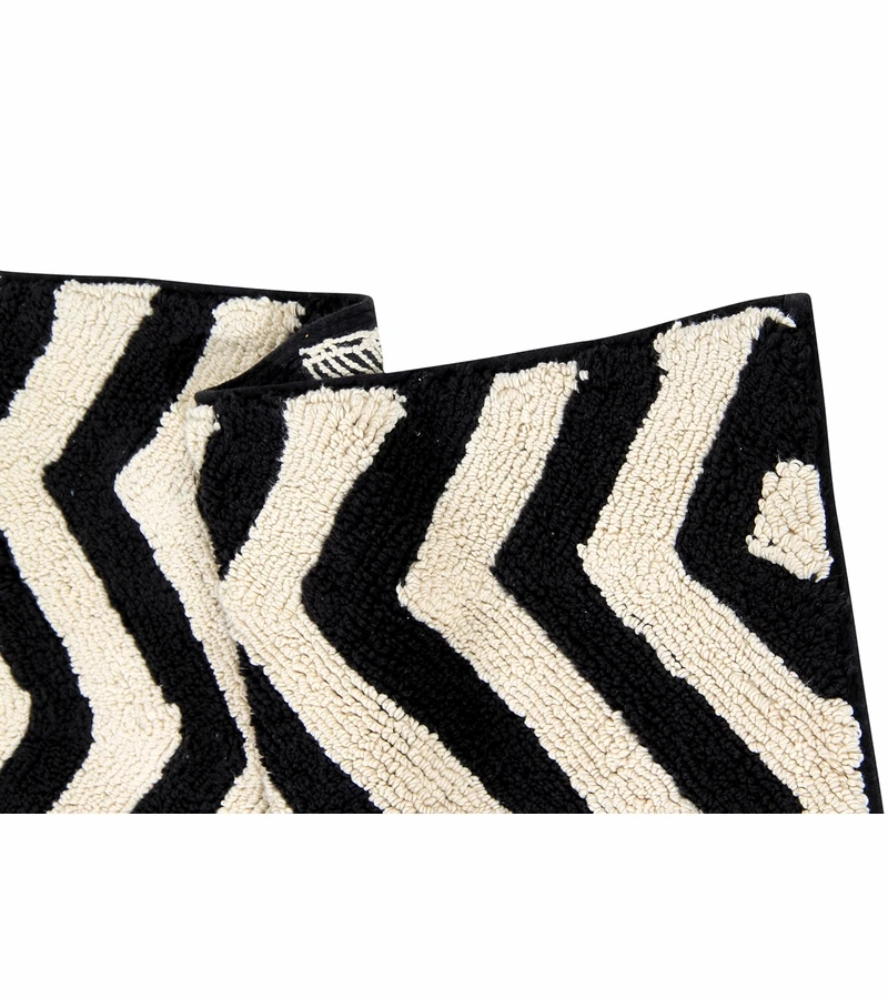 Lorena Canals Zig Zag Rug (4' 8" X 6' 7") 3 Lorena Canals Zig Zag Rug (4' 8" X 6' 7") - Image 3
