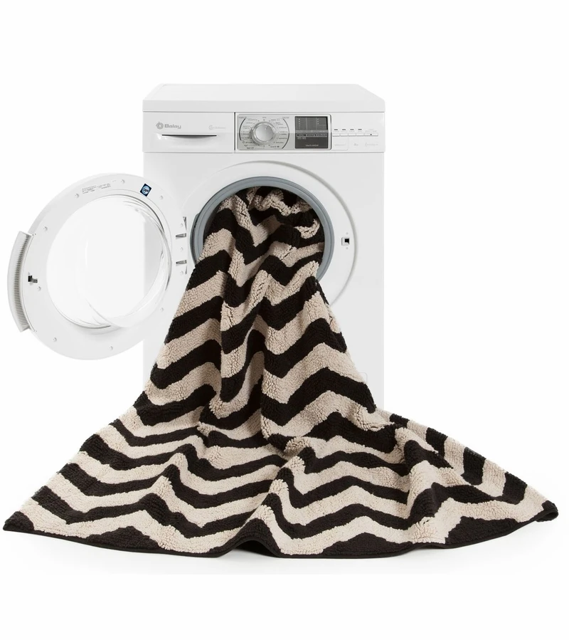 Lorena Canals Zig Zag Rug (4' 8" X 6' 7") 5 Lorena Canals Zig Zag Rug (4' 8" X 6' 7") - Image 5