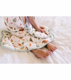 Loulou Lollipop Hooded Towel Set - Forest Friends -Britax || Little Unicorn || Graco Shop loulou lollipop hooded towel set forest friends 160