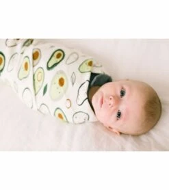 Loulou Lollipop Luxe Muslin Swaddle - Avocado -Britax || Little Unicorn || Graco Shop loulou lollipop luxe muslin swaddle avocado 155