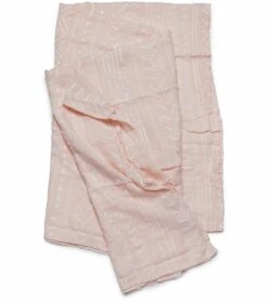 Loulou Lollipop Luxe Muslin Swaddle - Pink Mudcloth
