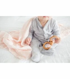 Loulou Lollipop Luxe Muslin Swaddle - Pink Mudcloth -Britax || Little Unicorn || Graco Shop loulou lollipop luxe muslin swaddle pink mudcloth 147