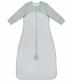 Love To Dream Long Sleeve Sleep Bag Original Cotton Moderate, 18-36 M - Stardust Grey