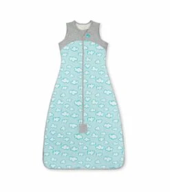 Love To Dream Sleep Bag Organic Cotton Lite .2 TOG, 6-18 M, Daydream Turquoise