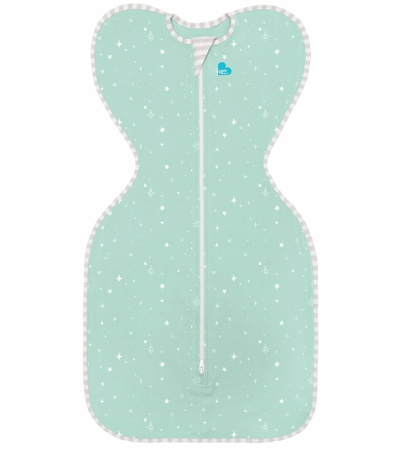 Love To Dream Swaddle UP Lite - Mint Stars - Medium 1 Love To Dream Swaddle UP Lite - Mint Stars - Medium