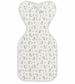 Love To Dream Swaddle UP Original 1.0 TOG, Small - Bunny White