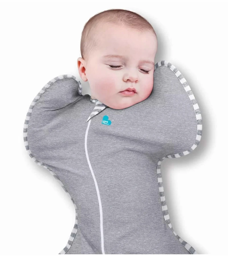 Love To Dream Swaddle UP Original, X-Small (Newborn) - Gray 3 Love To Dream Swaddle UP Original, X-Small (Newborn) - Gray - Image 3