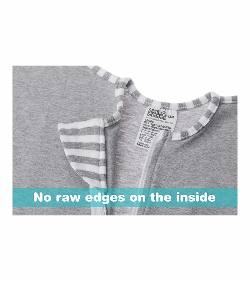 Love To Dream Swaddle UP Original, X-Small (Newborn) - Gray 6 Love To Dream Swaddle UP Original, X-Small (Newborn) - Gray - Image 6