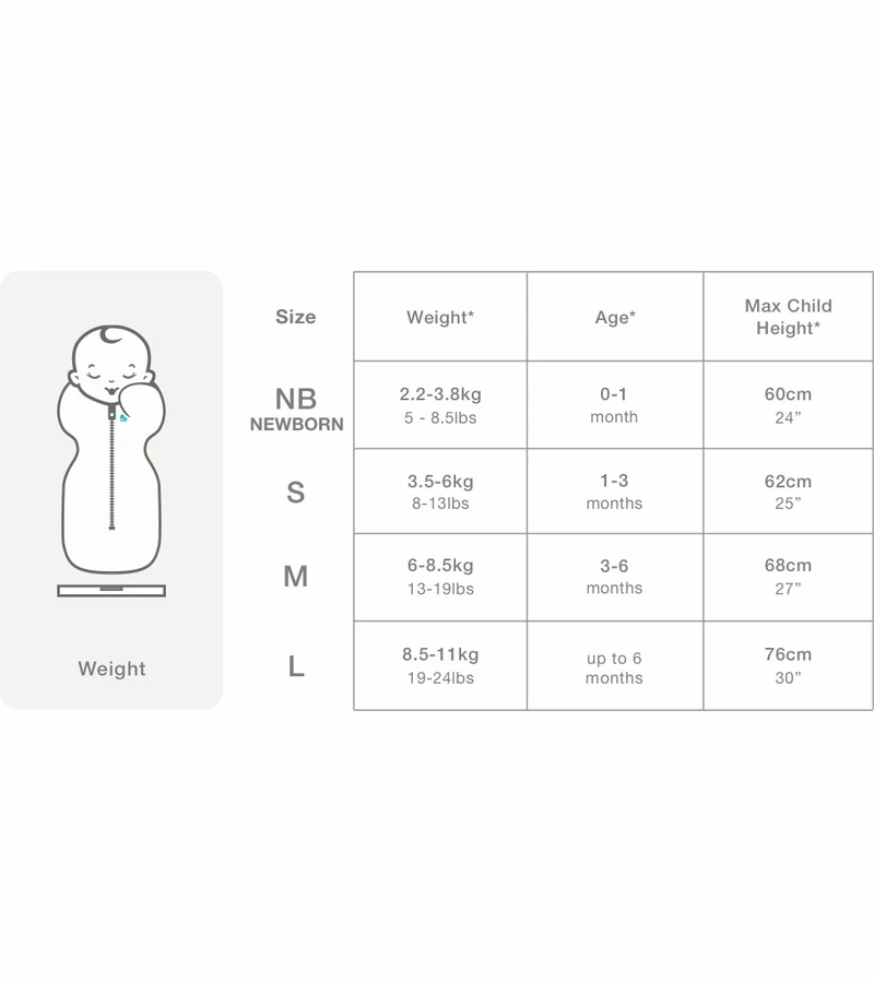 Love To Dream Swaddle UP Quilted Cotton 3.5 TOG, Small - Moonlight Olive 4 Love To Dream Swaddle UP Quilted Cotton 3.5 TOG, Small - Moonlight Olive - Image 4