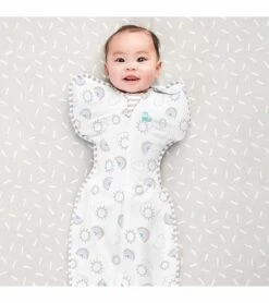 Love To Dream Swaddle Up - Rainbow (Small) -Britax || Little Unicorn || Graco Shop love to dream swaddle up rainbow small 114