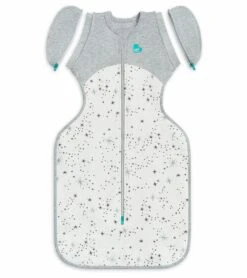 Love To Dream Swaddle UP Transition Bag Cotton Fleece Mild, Large - North Star White