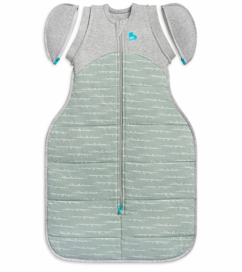 Love To Dream Swaddle UP Transition Bag Quilted Cotton 2.5 TOG, Large - Dreamer Olive 1 Love To Dream Swaddle UP Transition Bag Quilted Cotton 2.5 TOG, Large - Dreamer Olive