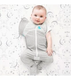 Love To Dream Swaddle UP Transition Suit, 1.0 TOG, Large - Gray 8 Love To Dream Swaddle UP Transition Suit, 1.0 TOG, Large - Gray -Britax || Little Unicorn || Graco Shop love to dream swaddle up transition suit 1 0 tog large gray 145