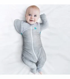 Love To Dream Swaddle UP Transition Suit, 1.0 TOG, Large - Gray 9 Love To Dream Swaddle UP Transition Suit, 1.0 TOG, Large - Gray -Britax || Little Unicorn || Graco Shop love to dream swaddle up transition suit 1 0 tog large gray 146