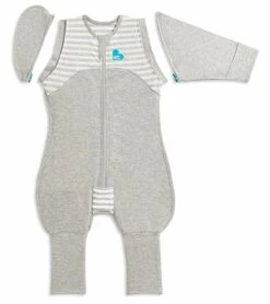 Love To Dream Swaddle UP Transition Suit Original 1.0 TOG, Medium - Grey
