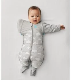 Love To Dream Swaddle UP Transition Suit Quilted Cotton 2.5 TOG, Medium - Daydream Grey -Britax || Little Unicorn || Graco Shop love to dream swaddle up transition suit quilted cotton 2 5 tog medium daydream grey 8