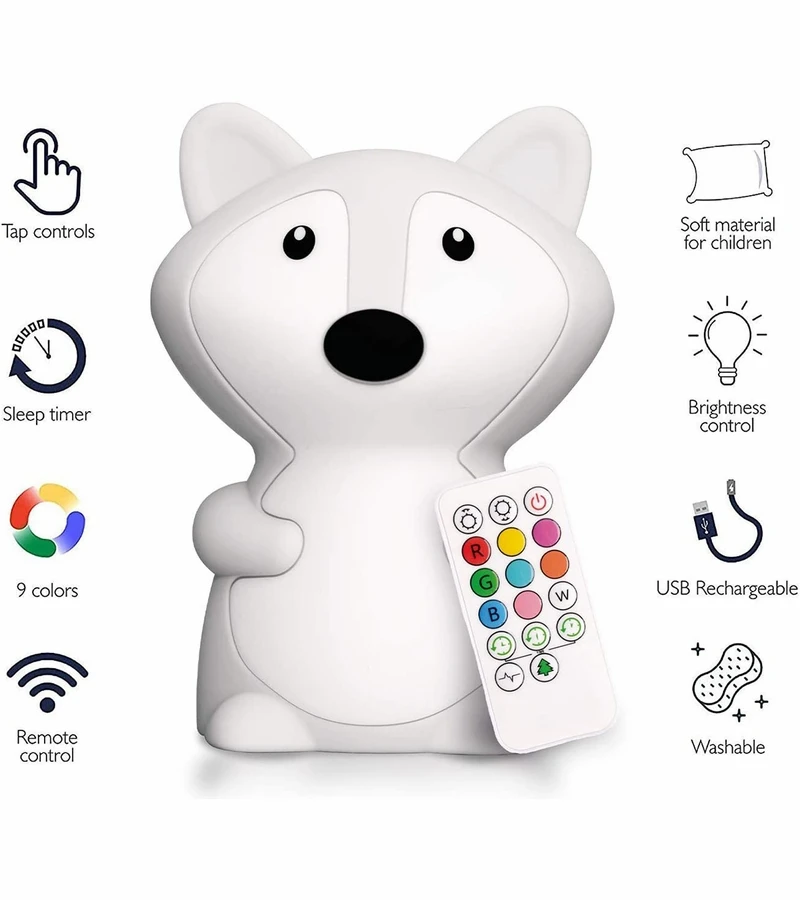 LumieWorld LumiPets Fox Night Light + Remote 2 LumieWorld LumiPets Fox Night Light + Remote - Image 2