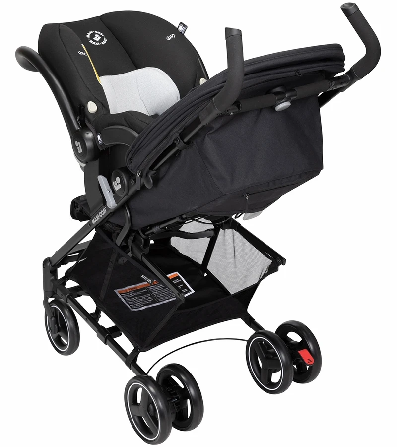 Maxi-Cosi Mara XT Ultra Compact Travel System - Essential Black 6 Maxi-Cosi Mara XT Ultra Compact Travel System - Essential Black - Image 6