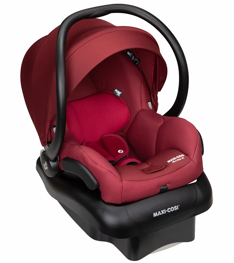 Maxi-Cosi Mico 30 Lightweight Infant Car Seat - Radish Ruby (PureCosi) 1 Maxi-Cosi Mico 30 Lightweight Infant Car Seat - Radish Ruby (PureCosi)