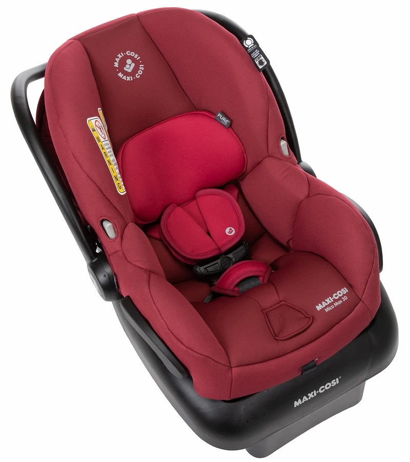 Maxi-Cosi Mico 30 Lightweight Infant Car Seat - Radish Ruby (PureCosi) 3 Maxi-Cosi Mico 30 Lightweight Infant Car Seat - Radish Ruby (PureCosi) - Image 3