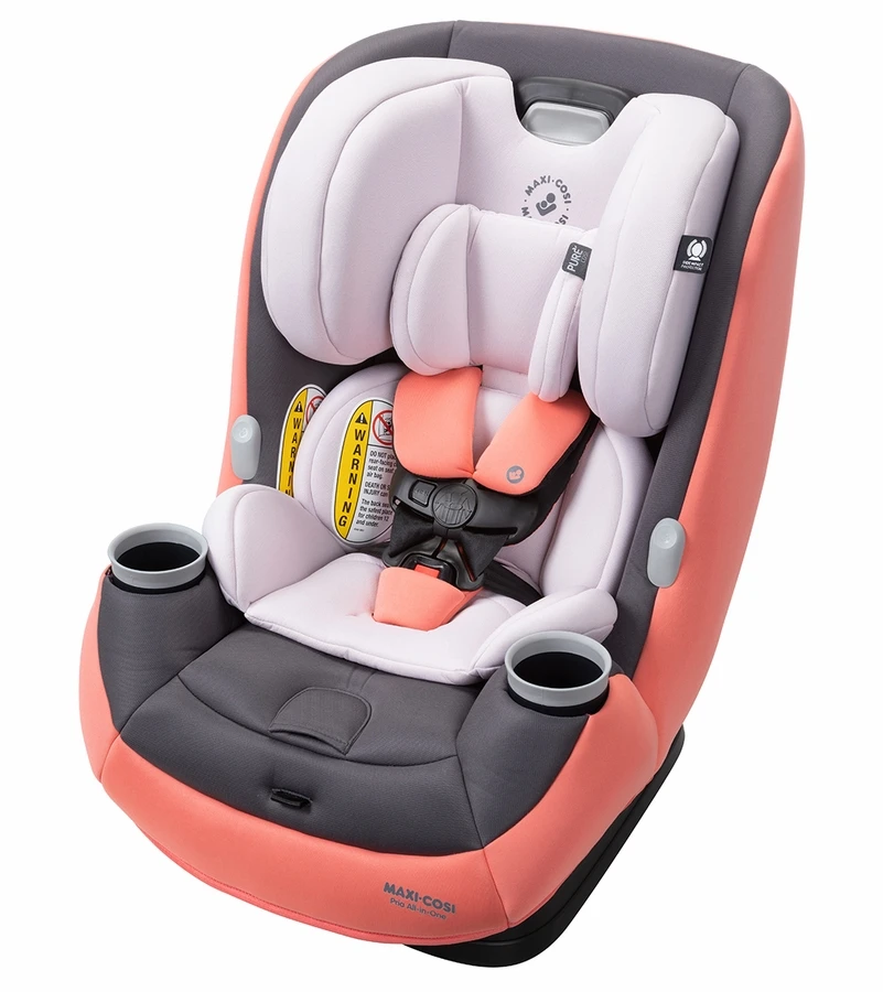 Maxi-Cosi Pria All-in-One Convertible Car Seat - Coral Quartz (PureCosi) 1 Maxi-Cosi Pria All-in-One Convertible Car Seat - Coral Quartz (PureCosi)