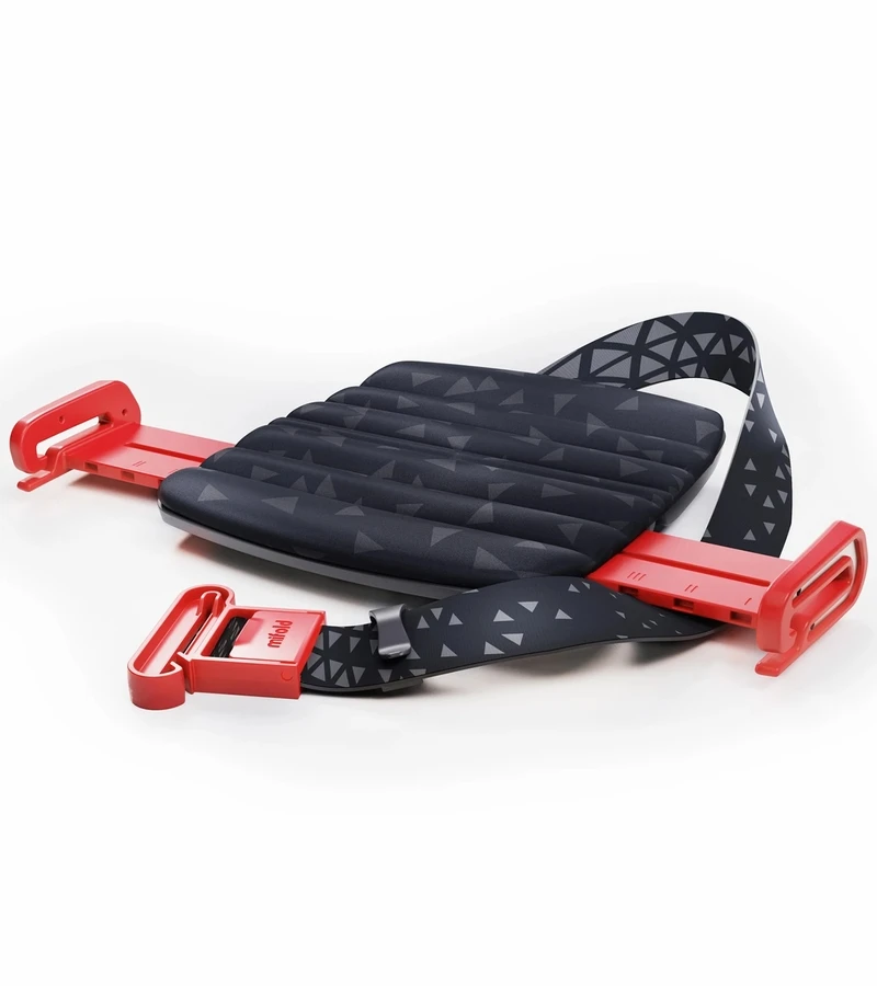 Mifold Comfort Grab-and-Go Backless Belt Positioning Booster Car Seat - Charcoal Grey 2 Mifold Comfort Grab-and-Go Backless Belt Positioning Booster Car Seat - Charcoal Grey - Image 2