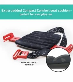 Mifold Comfort Grab-and-Go Backless Belt Positioning Booster Car Seat - Ocean Blue -Britax || Little Unicorn || Graco Shop mifold comfort grab and go backless belt positioning booster car seat ocean blue 187