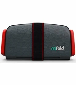 Mifold Grab-and-Go Backless Belt Positioning Booster Car Seat - Slate Grey