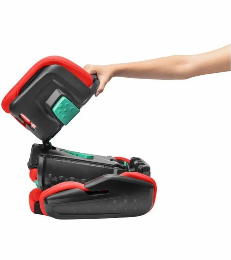 Mifold HiFold Fit-and-Fold Highback Belt-Postioning Booster Car Seat - Slate Grey 2 Mifold HiFold Fit-and-Fold Highback Belt-Postioning Booster Car Seat - Slate Grey - Image 2