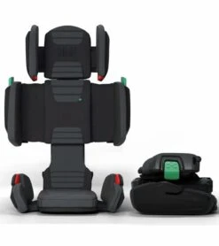 Mifold HiFold Fit-and-Fold Highback Belt-Postioning Booster Car Seat - Slate Grey