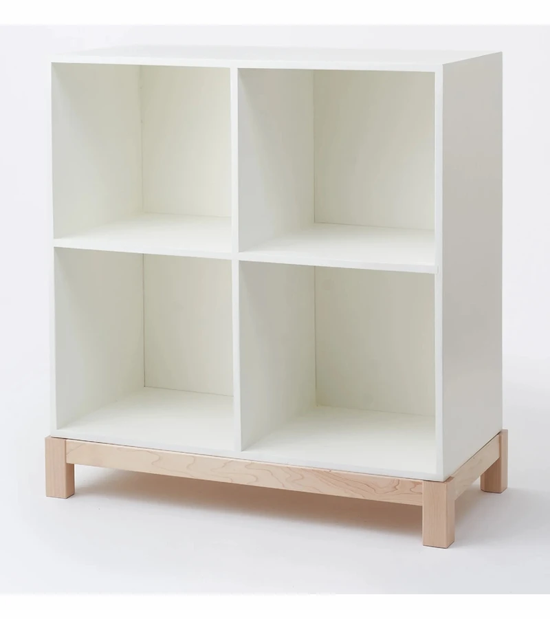 Milton & Goose Cubby Bookshelf - White 1 Milton & Goose Cubby Bookshelf - White