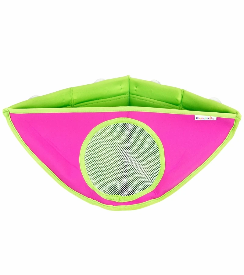 Munchkin Corner Bath Toy Organizer - Pink 1 Munchkin Corner Bath Toy Organizer - Pink