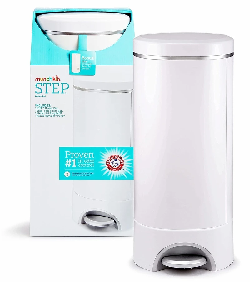 Munchkin STEP Diaper Pail 1 Munchkin STEP Diaper Pail