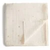 Mushie Organic Cotton Muslin Swaddle Blanket - Sun
