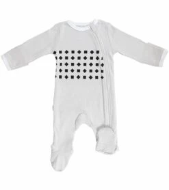 Nanit Breathing Wear Pajamas - 0-3 Months, Pebble Grey