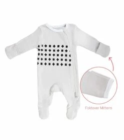 Nanit Breathing Wear Pajamas - 0-3 Months, Pebble Grey 9 Nanit Breathing Wear Pajamas - 0-3 Months, Pebble Grey -Britax || Little Unicorn || Graco Shop nanit breathing wear pajamas 0 3 months pebble grey 148