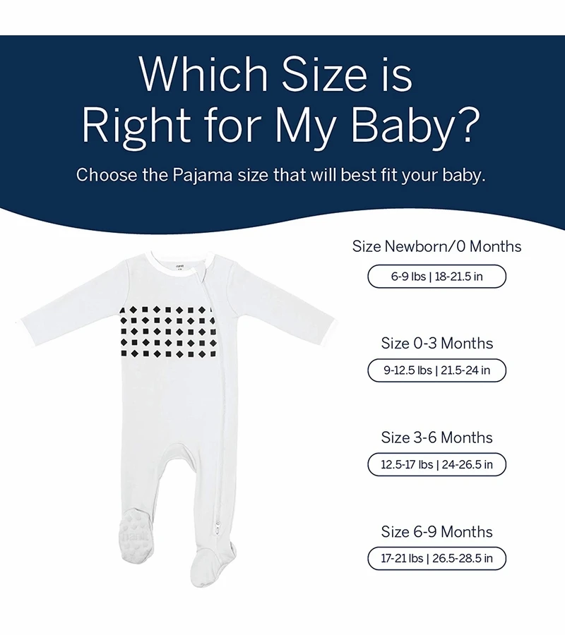 Nanit Breathing Wear Pajamas - 0-3 Months, Pebble Grey 7 Nanit Breathing Wear Pajamas - 0-3 Months, Pebble Grey - Image 7