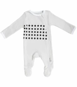 Nanit Breathing Wear Pajamas - Newborn, Pebble Grey
