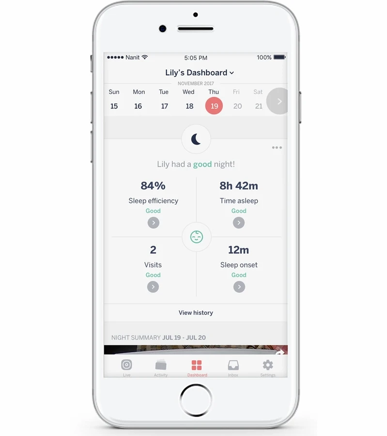 Nanit Camera & Floor Stand 4 Nanit Camera & Floor Stand - Image 4