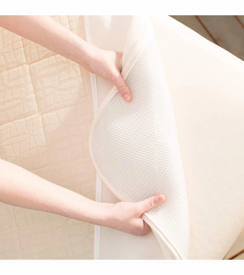 Naturepedic MC47 Ultra Breathable 2-Stage Organic Crib Mattress 3 Naturepedic MC47 Ultra Breathable 2-Stage Organic Crib Mattress - Image 3