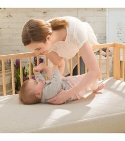 Naturepedic MC47 Ultra Breathable 2-Stage Organic Crib Mattress 12 Naturepedic MC47 Ultra Breathable 2-Stage Organic Crib Mattress -Britax || Little Unicorn || Graco Shop naturepedic mc47 ultra breathable 2 stage organic crib mattress 103