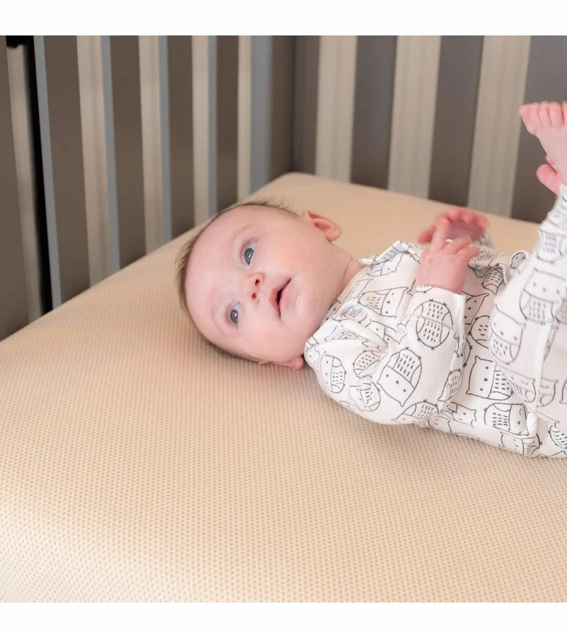 Naturepedic Organic Breathable 2-Stage Baby Crib Mattress 5 Naturepedic Organic Breathable 2-Stage Baby Crib Mattress - Image 5