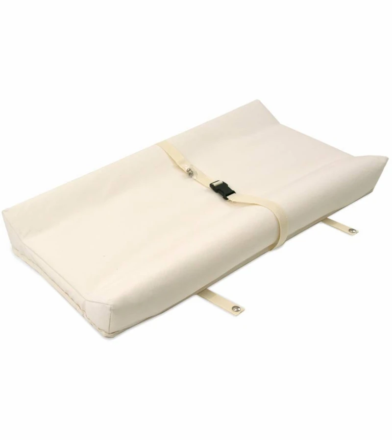 Naturepedic Organic Cotton 2-Sided Contoured Changing Pad - Natural 1 Naturepedic Organic Cotton 2-Sided Contoured Changing Pad - Natural